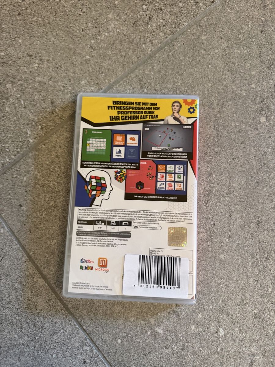 Nintendo Spiele: Nintendo Switch Rubixs Gehirntrainer – Neu (gemäss Beschreibung) aus Güttingen von JeffreyGucc 1