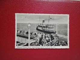 AK Schiff Cuxhaven Seebäderdampfer