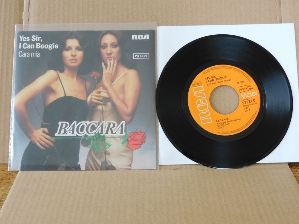 Baccara – Yes Sir, I Can Boogie | Kaufen auf Ricardo