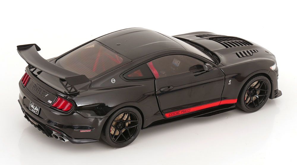 Ford Voitures modèles: FORD MUSTANG SHELBY GT500 CODE RED 2022 BLACK/RED 1:18 SOLID – Neuf avec emballage d'origine à Suhr par Moebelsiralfred 1