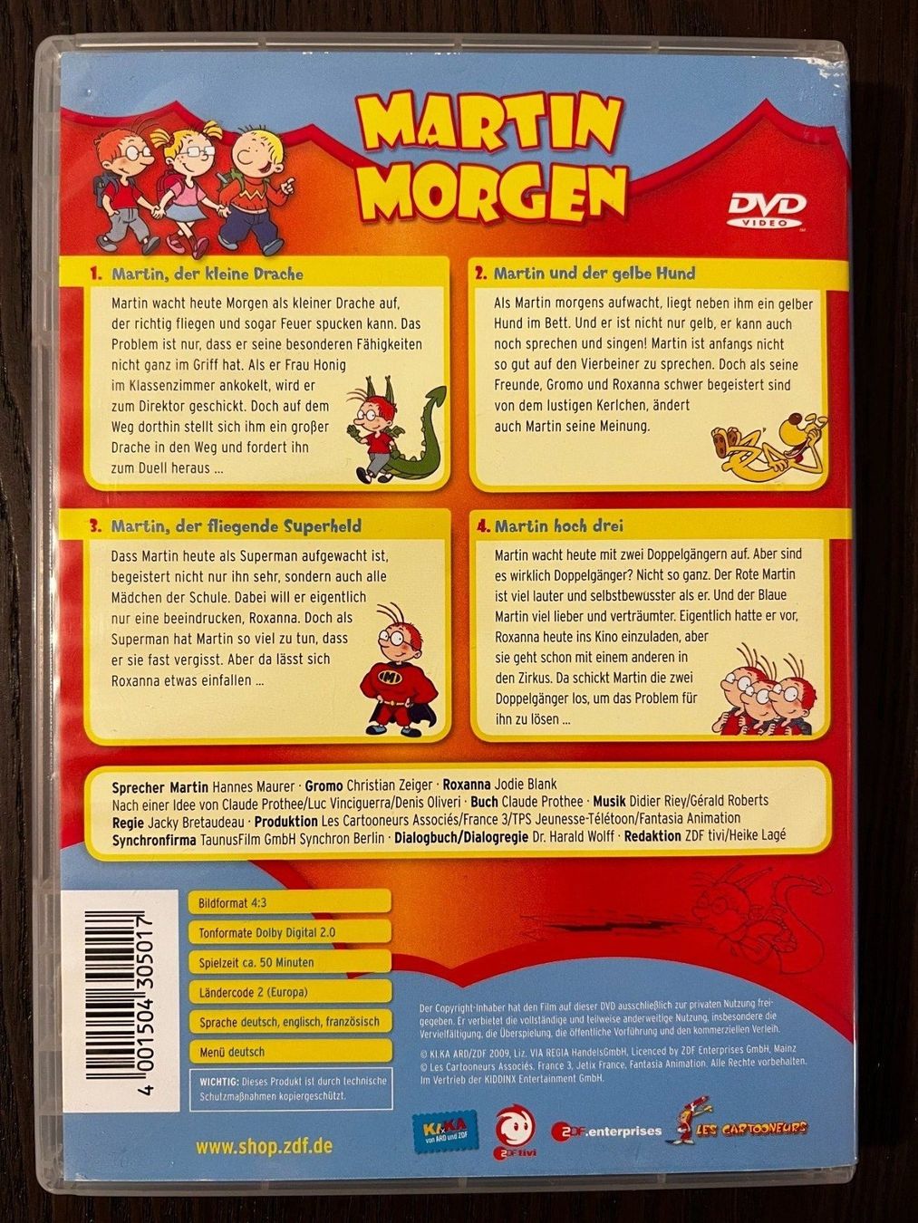Tutti i DVDs: Martin Morgen – Usato da Zürich venduto da FilmFreunde 1