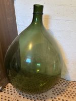 Antike Dame Jeanne / Ballonflasche – 70 cm hoch, mundgeblase
