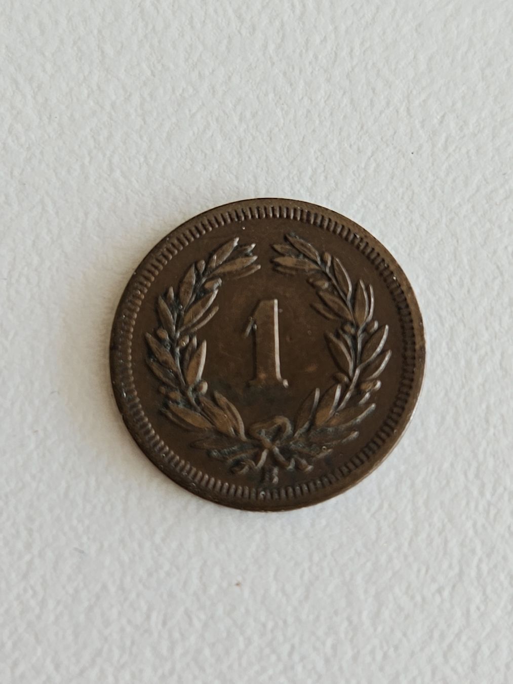 Toutes les monnaies: 1 Rappen 1857 – D'occasion à Pfäffikon ZH par Mrt. 1