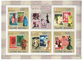 Block "Schach". Guinea-Bissau.