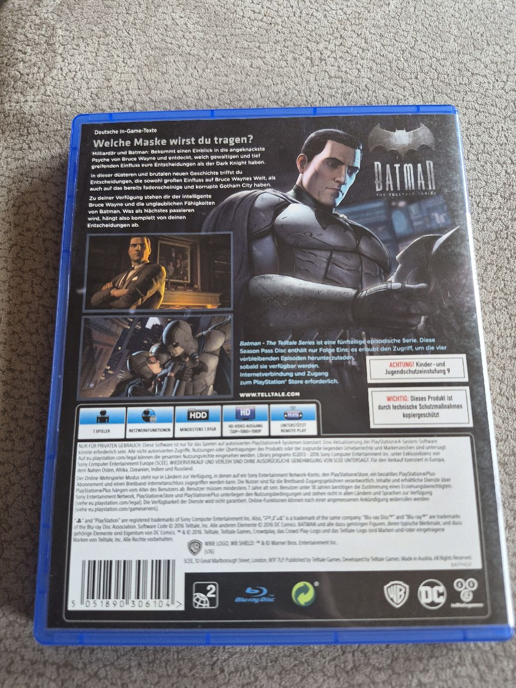 Sony Spiele: Battman the Telltale Series PS4  – Gebraucht aus Oberegg von kev_58s7 2