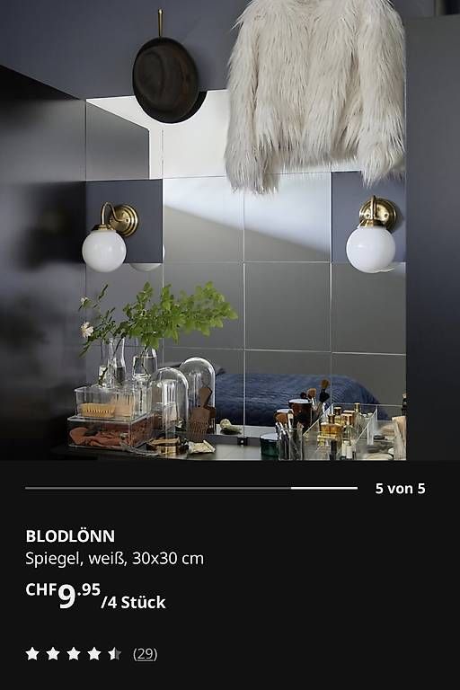 Spiegel: Spiegel Ikea LOTS/Blodlönn 4 Stk – Neu und originalverpackt aus Winterthur von Octavia15 2