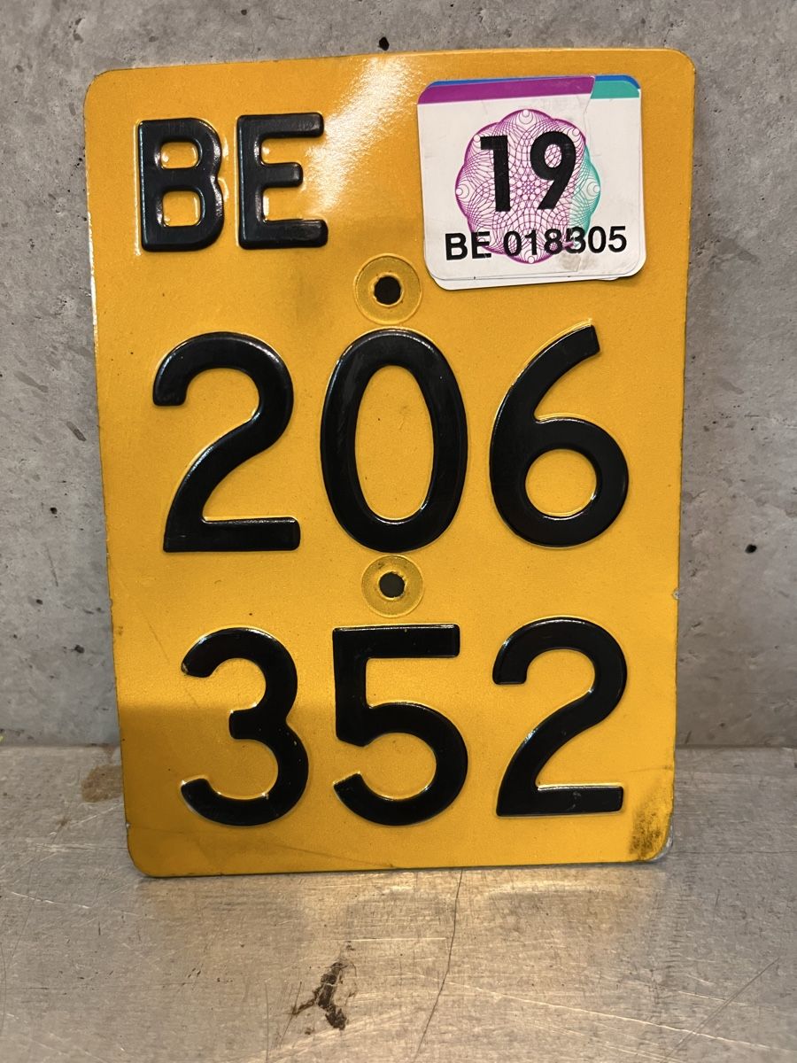 Schilder: Mofa BE nr. Schild – Gebraucht aus Staufen von iker
