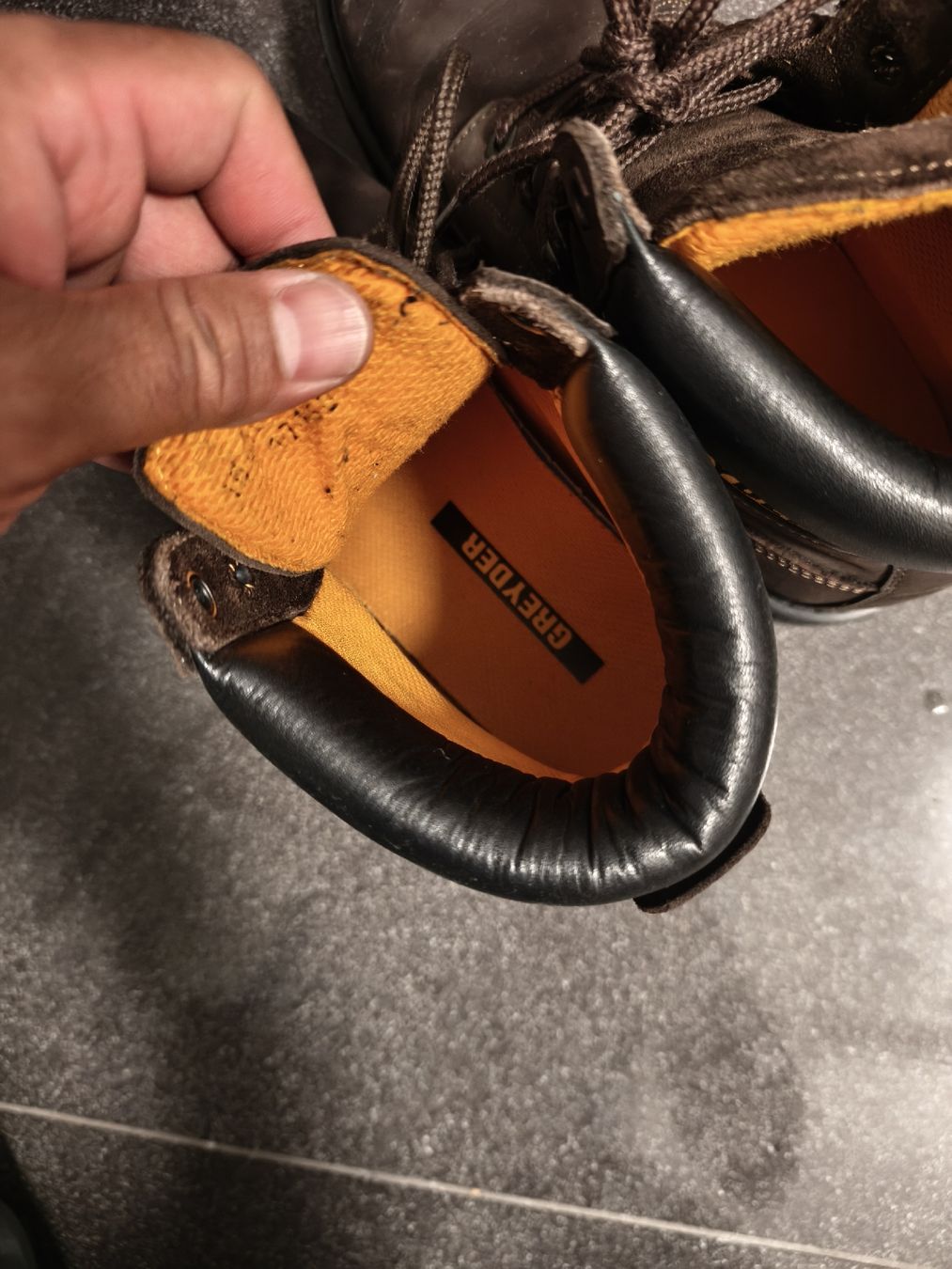 Scarpe da uomo: GREYDER Lederboots – Grösse 40 – Usato da Chur venduto da tun_dy8m 4