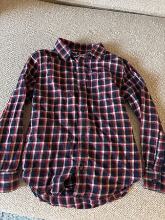 Chemise Monoprix Kids 6 ans carreaux bleu rouge taille 6 ans
