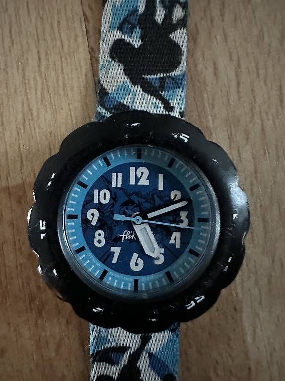 Orologi: Flick Flack Uhr dunkelblau – Usato da Olten venduto da Simone122 1