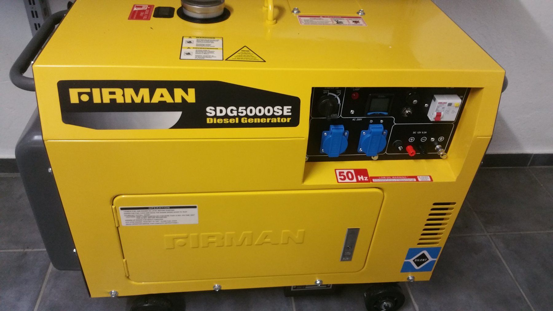 Generatori di corrente: generator sdg5000se  diesel 4500 watt – Nuovo (secondo la descrizione) da Schmiedrued venduto da juergen350
