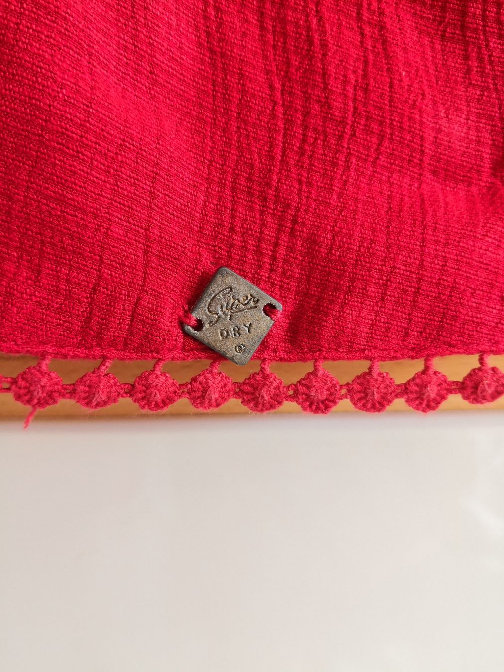 Superdry Top: Rotes Tanktop von Superdry, Gr. 36 – Usato da Wädenswil venduto da coconut1289 1