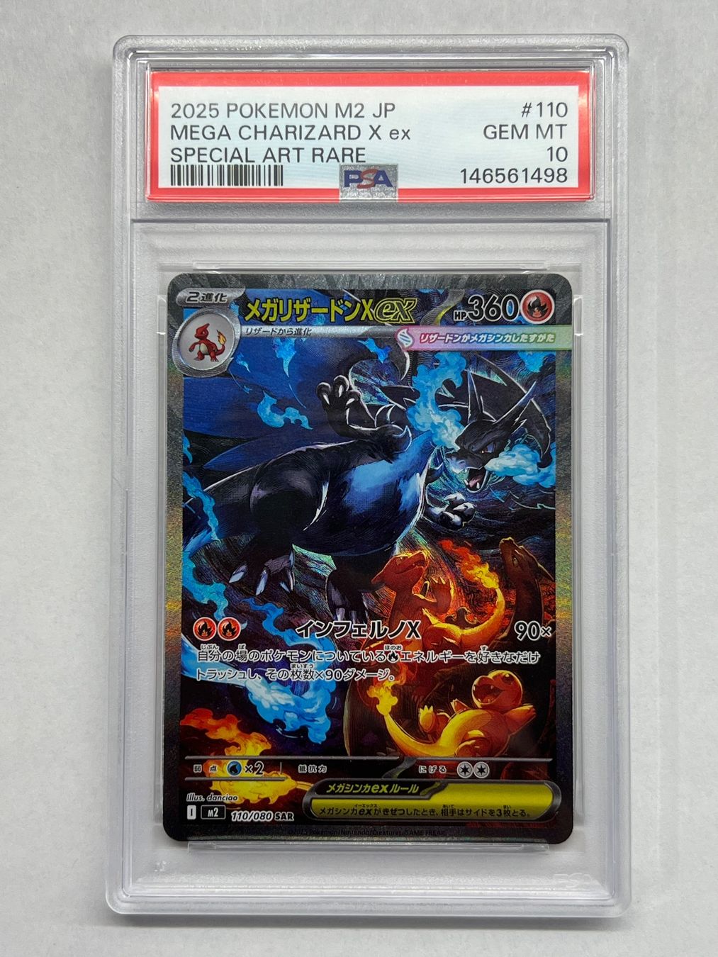 Pokémon Carte collezionabili: PSA 10 Mega Charizard X Pokemon Inferno X Phantasmal Flames – Nuovo e nell'imballaggio originale da Küsnacht ZH venduto da Groudonator