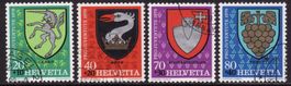 Pro Juventute Satz SBK-Nr. 269-272 (Gemeindewappen 1979)