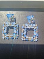 Ohrringe Strass, Strasssteine,  Ohrclips, Creolen Ohrstecker