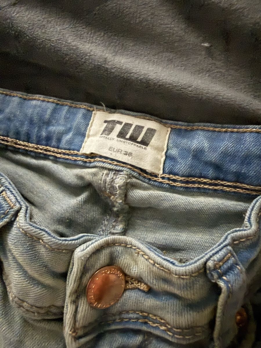 Tally Weijl Jeans: Tally Weijl Jeans, hellblau, Gr. 36 - Sommer Look – Usato da Boswil venduto da virgi06 3