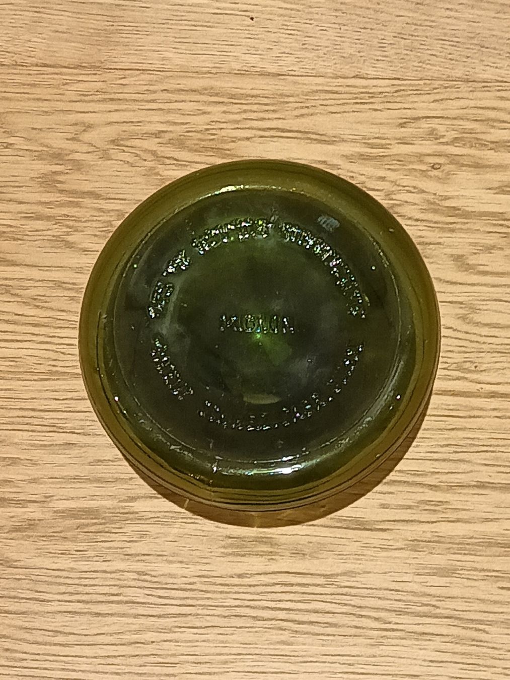 Bülacher Christbaumständer: Christbaumständer Glas grün – Gebraucht aus Nottwil von Dorje67 2