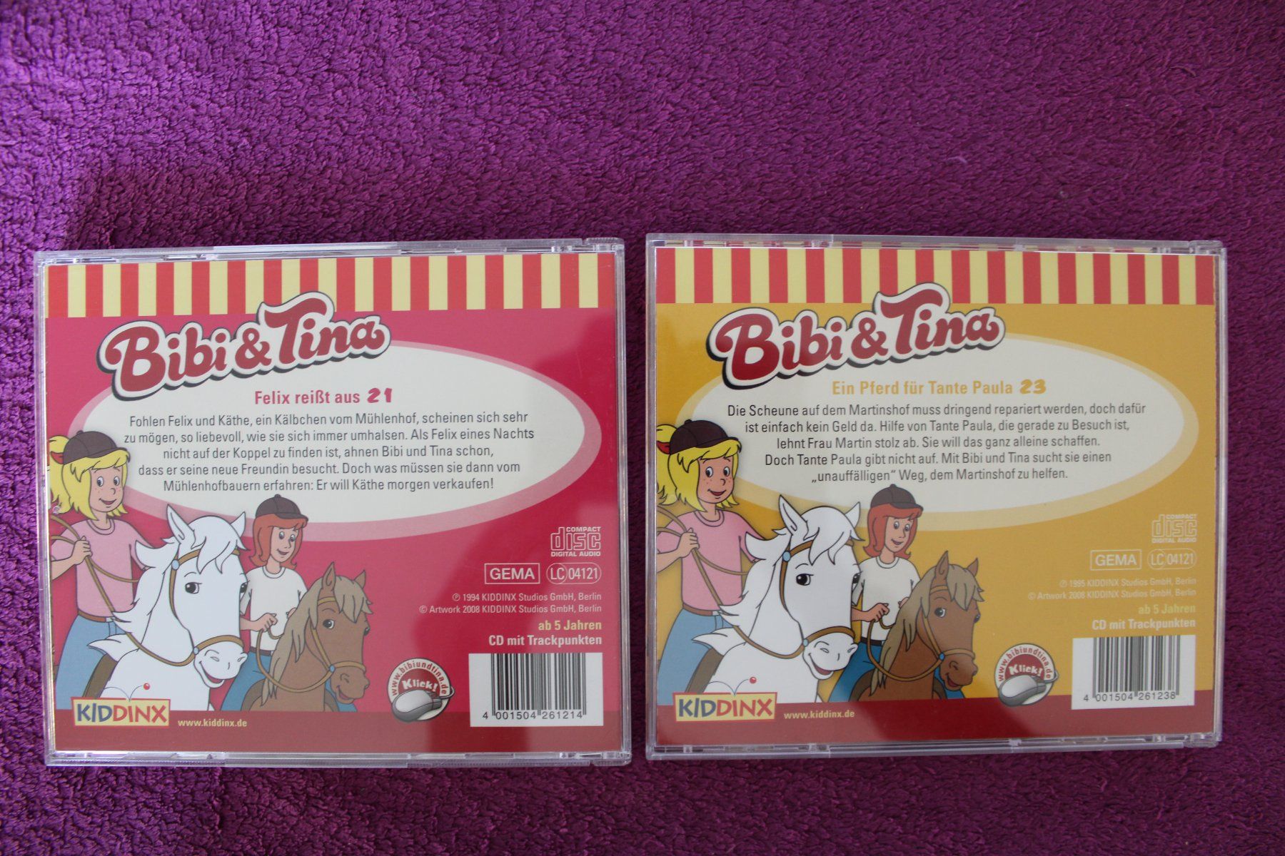 CD: 6 - Bibi & Tina - Hörspiel - CD´s – Usato da Müllheim Dorf venduto da Seeeule01 4