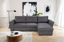 ECKSOFA "CASCADA" ALCANTARA LEDERLOOK SUMMER SALE!