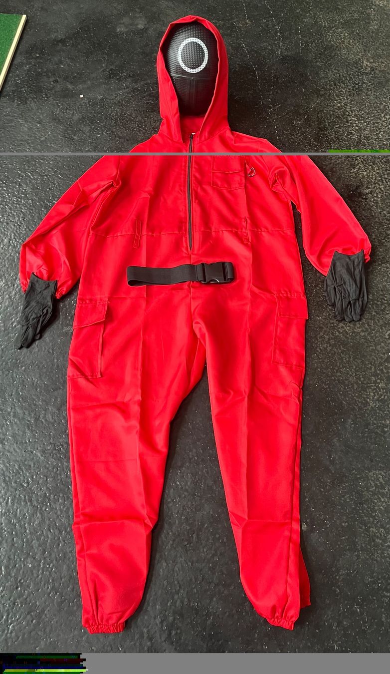 Costumi: Fasnachtskostüm Squid Game (Kind 140-155cm) – Nuovo (secondo la descrizione) da Bern venduto da valeso 1