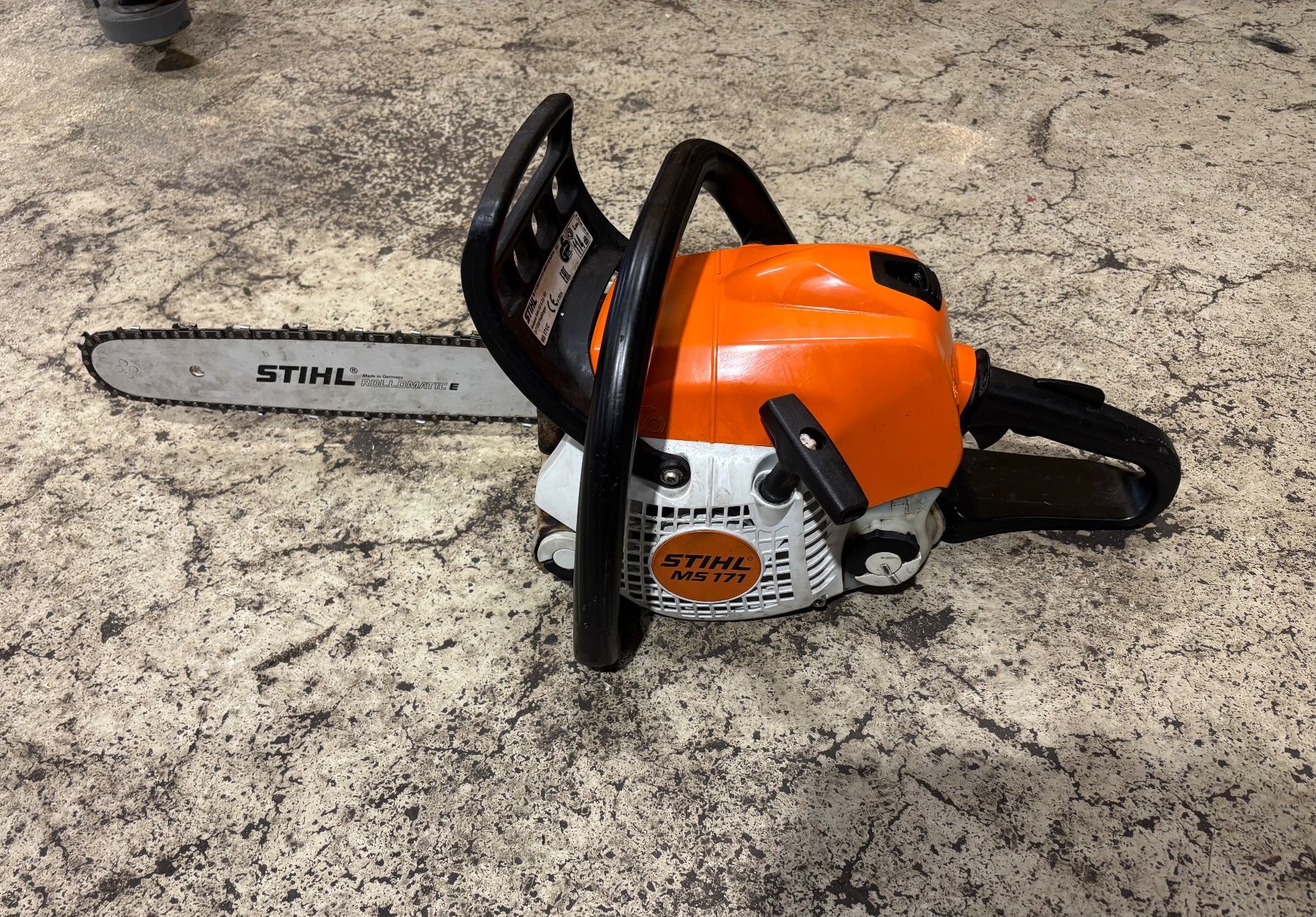 Stihl Seghe: STIHL MS 171 Benzin-Kettensäge – Usato da Grono venduto da Alpina6537