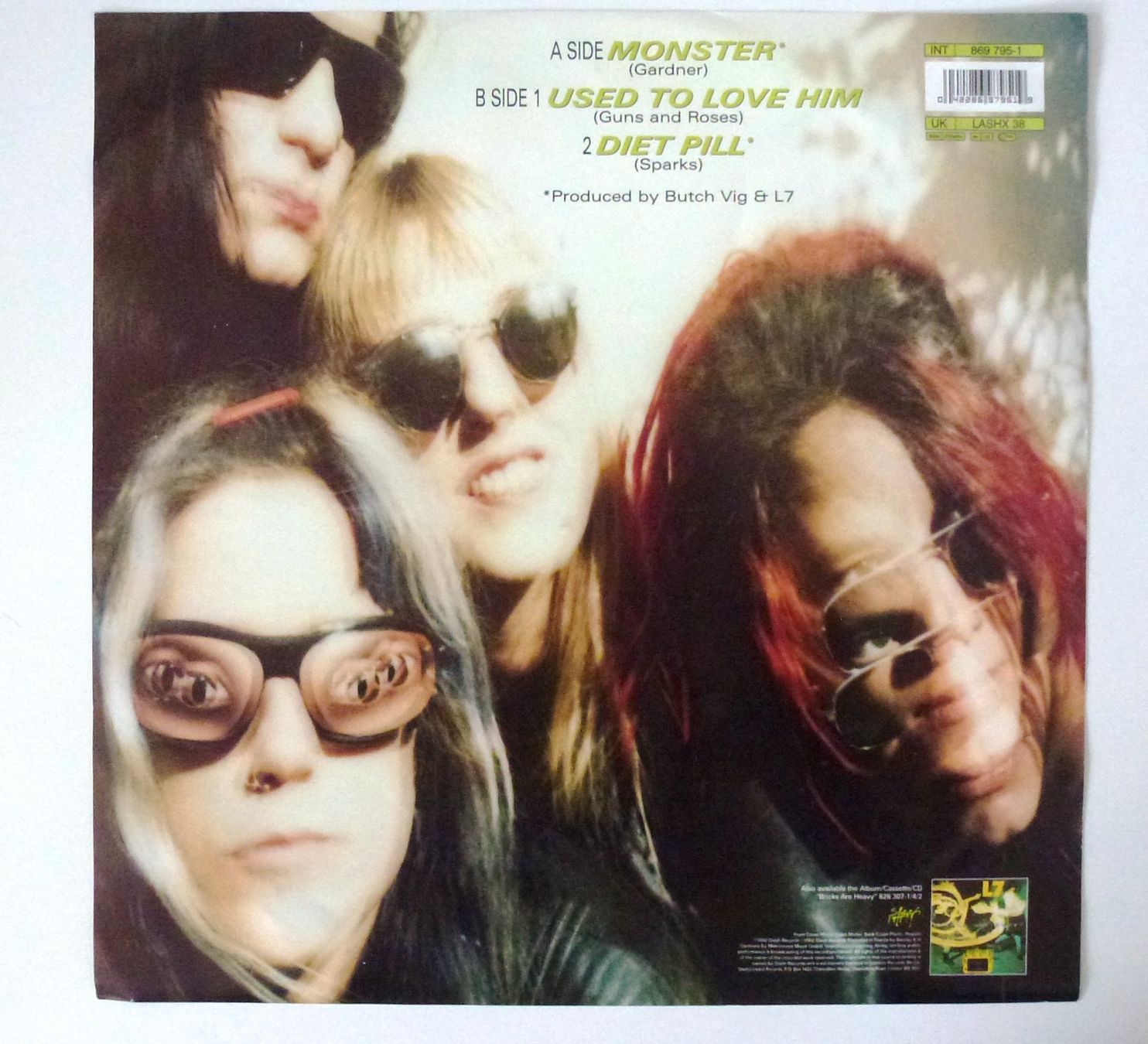 Schallplatten: L7 - Monster - Vinyle Picture Disc 12'' – Gebraucht aus Le Lignon von passro06