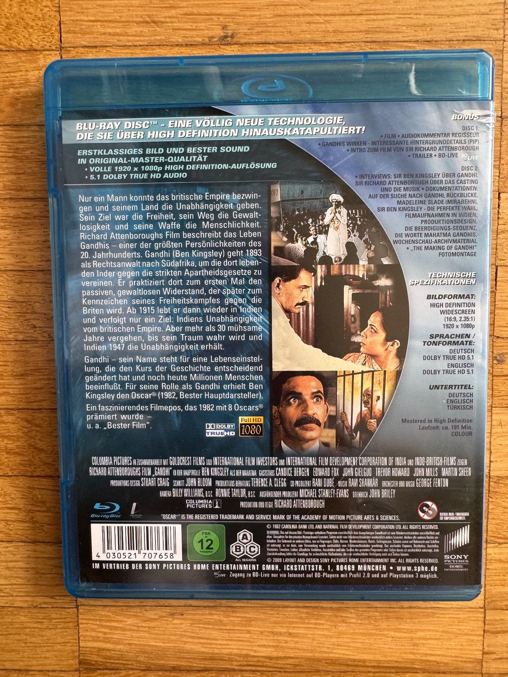 Tutti i DVDs: GANDHI  (BLU-RAY) – Usato da Basel venduto da san_2qlq 1