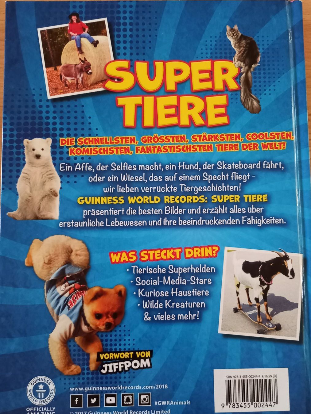 Libri: Guinness World Records Super Tiere Buch – Usato da Obernau venduto da Corolli 1