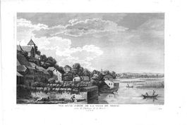 Murten Originalkupferstich 1780