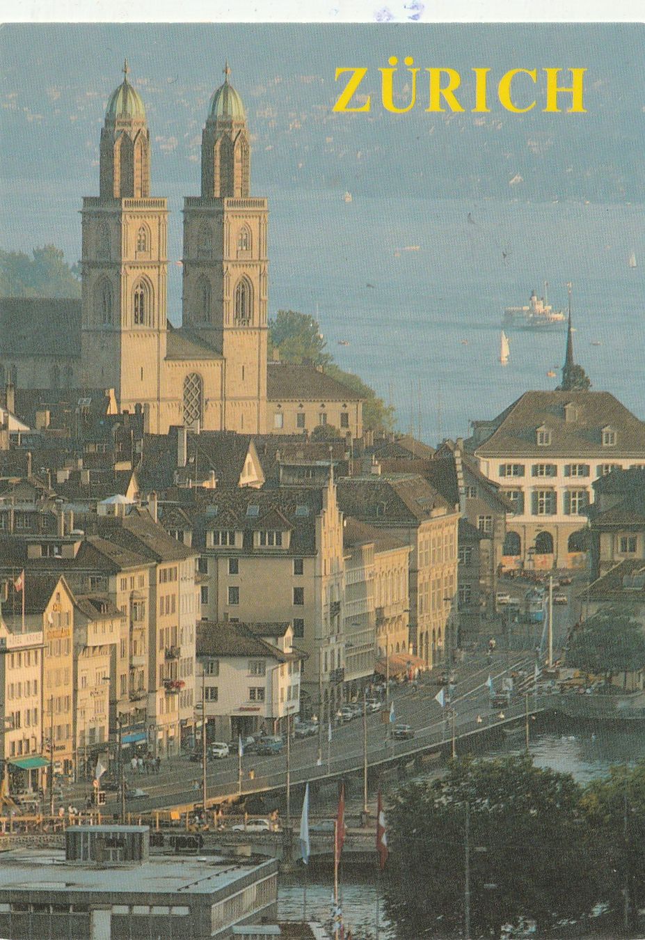 Cartoline postali: Zürich Limmatquai – Usato da Lumbrein venduto da made02