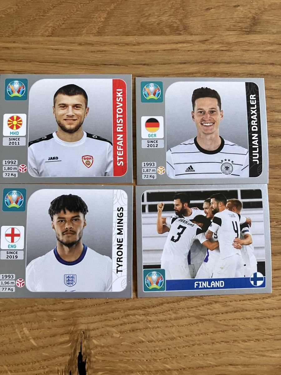 Panini Carte collezionabili: Fussballbilder 4 Stk 2020 – Usato da Biglen venduto da Maci2005