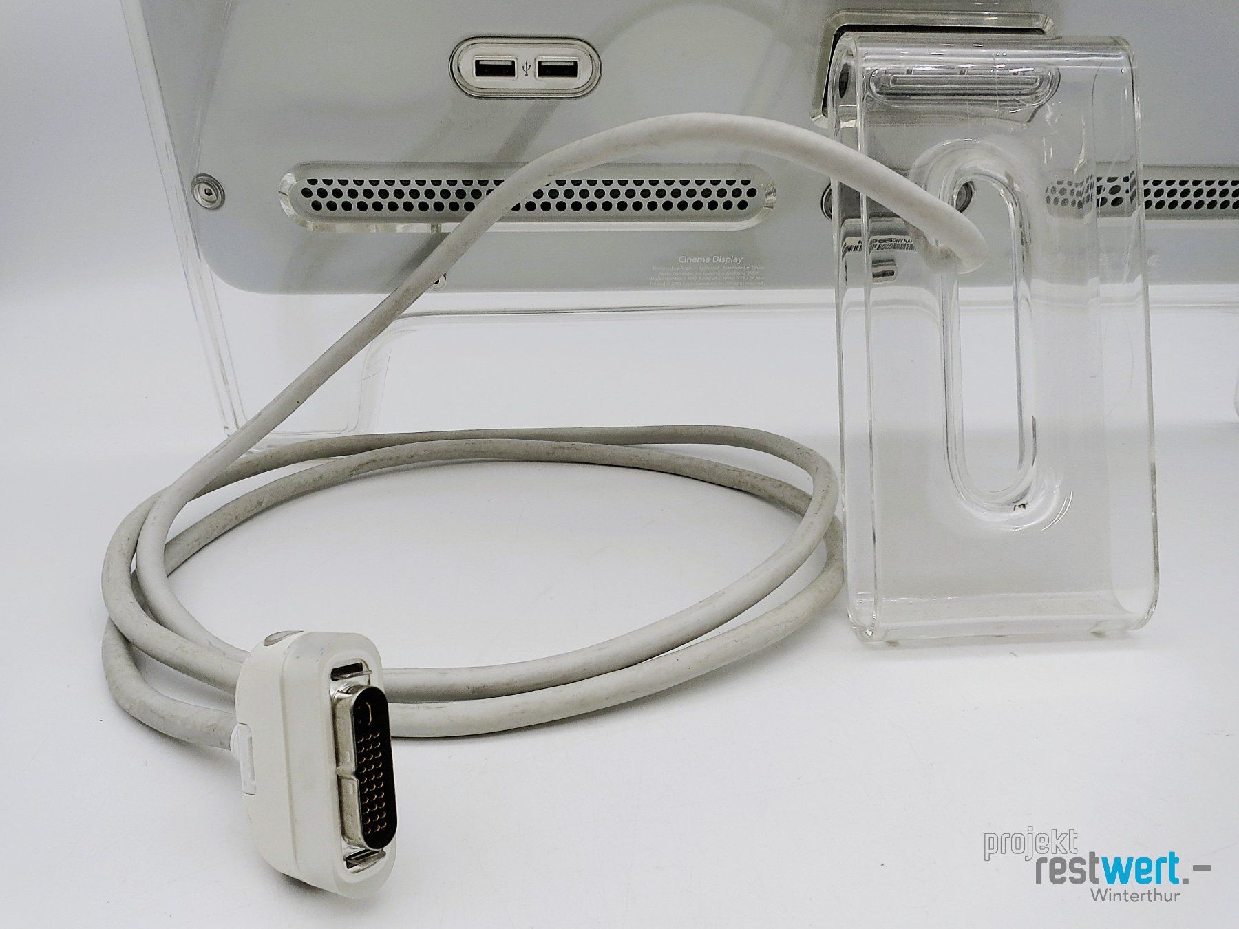 Apple Monitor: APPLE Cinema Display 20" (A1038), Monitor – Usato da Winterthur venduto da Restwert_Winterthur 4