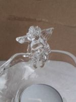 Burri Glas Kerzenhalter mit Engel
