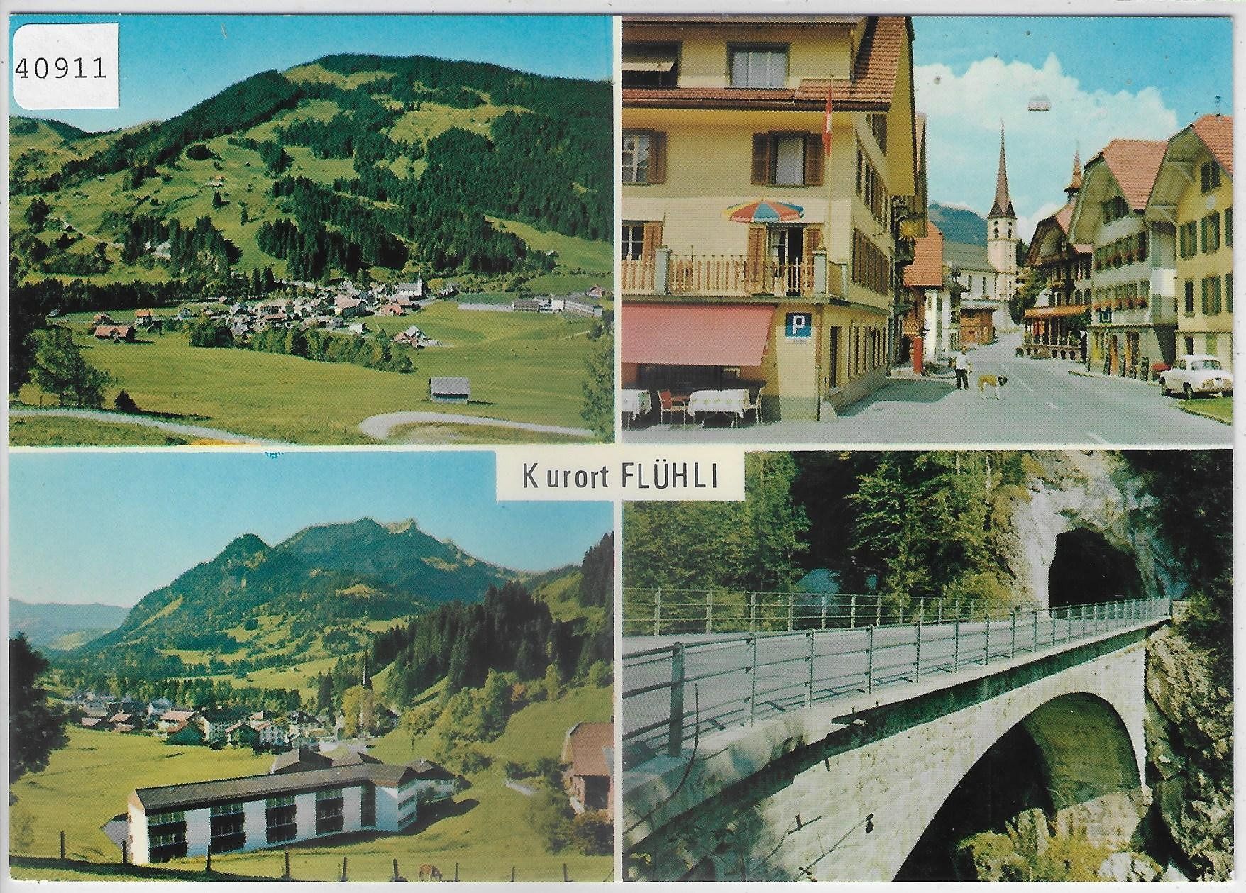 Cartoline postali: Kurort Flühli - Multiview – Usato da Ettingen venduto da Kartenplanet