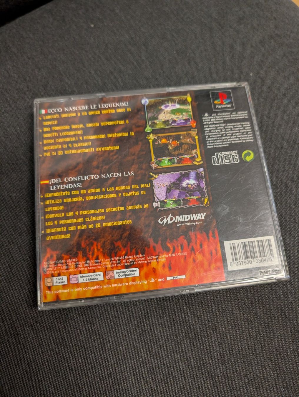Jeux: Gauntlet legends sony ps1 – D'occasion à Giubiasco par Ticinerd 1