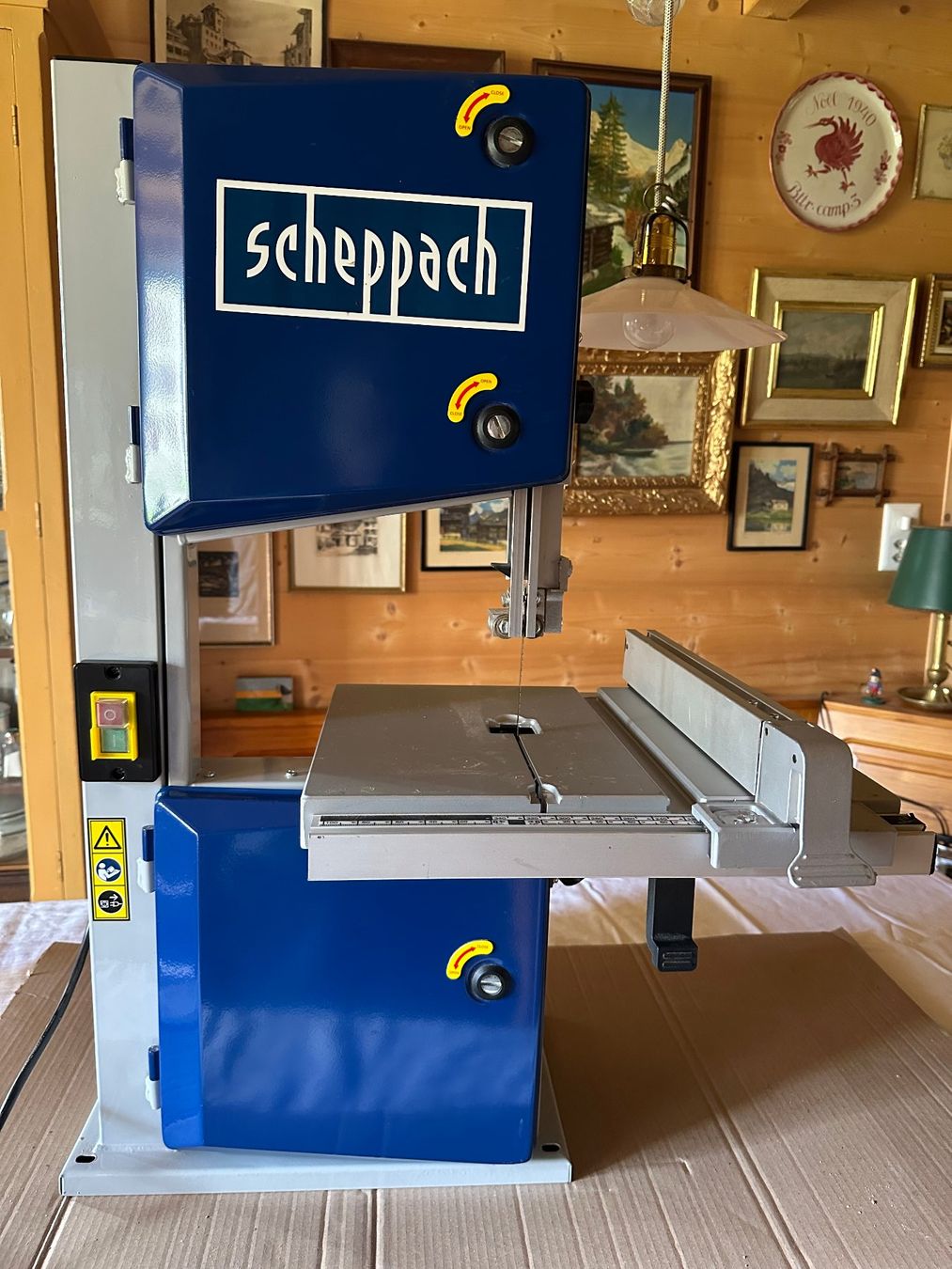 Scheppach Seghe: Scie à ruban à bois Scheppach – Difettoso da Ste-Croix venduto da BuffetSC