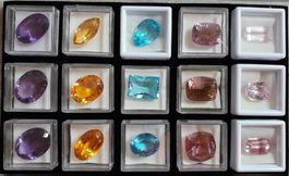Coffret collection N°8 260.92 ct - Valeur 7'589.- Fr
