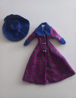 Vintage Barbie Pret a Porter - Mantel & Hut 1994