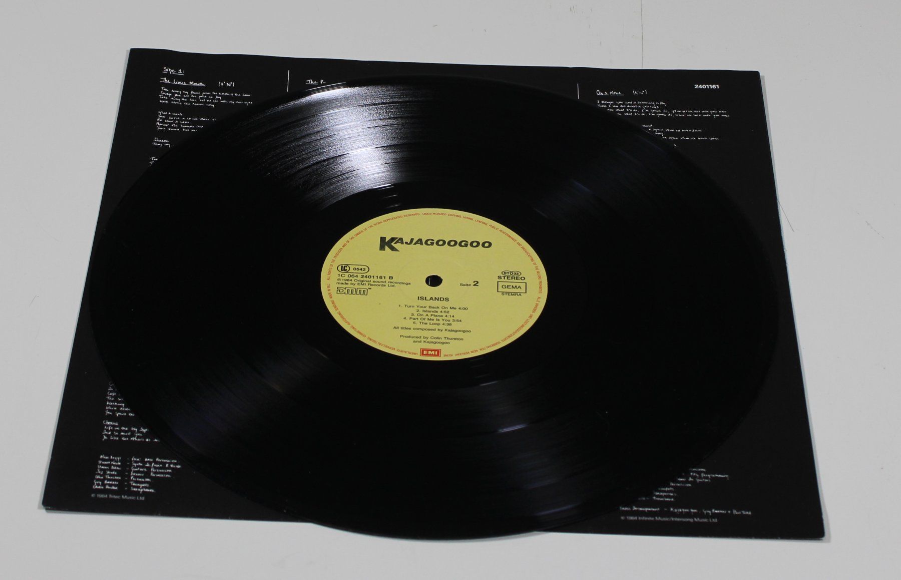 Dischi in vinile: Vinyl LP KAJAGOOGOO - ISLANDS - Synth Pop 1984 – Usato da Brüttisellen venduto da Collector-Corner 5