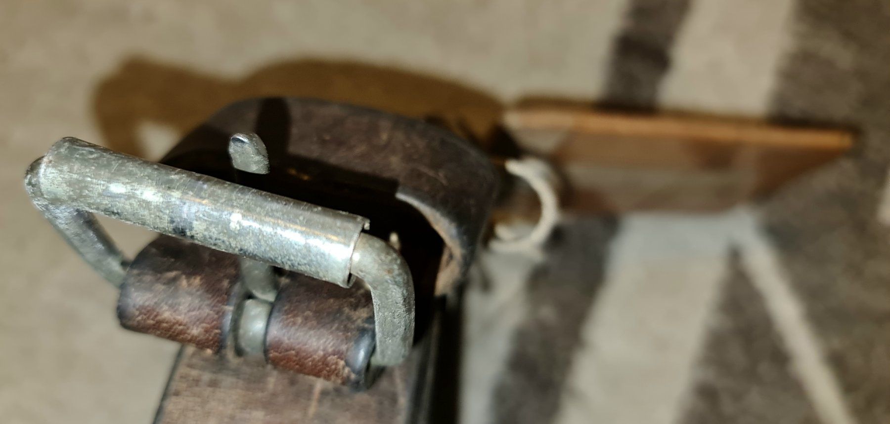 Cinture: Sangle d'ambulant postal. – Usato da Cortaillod venduto da signep 4