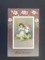 Lithokarte Frohes Osterfest 1911 Habkern    (M160)
