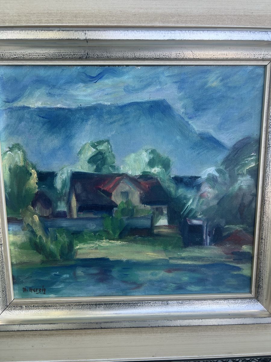 Dipinti: Heinrich Herzig Rheintal – Usato da Zürich venduto da jao_2bx7 1
