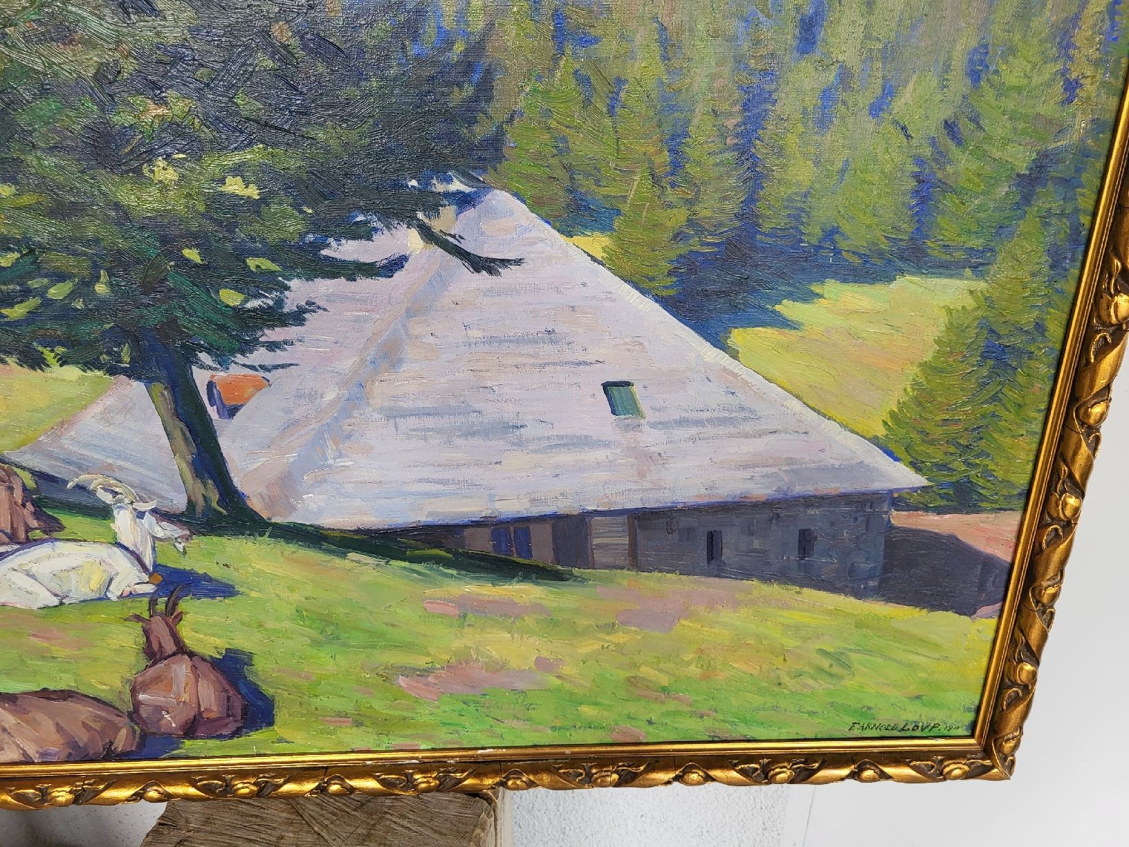 Dipinti: Oel Gemälde 1911 – Usato da Degersheim venduto da Sonnenbiene55 8