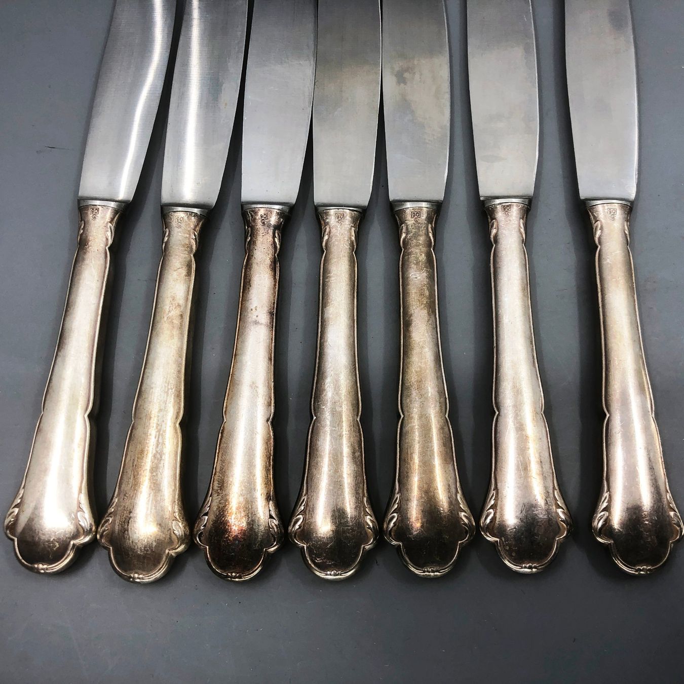 WMF Posate: 7+2 Vorspeisemesser versilbert WMF Modell 2700 – Usato da Basel venduto da Tiabeanie 6