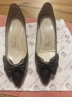 Bruno Magli Pumps, schwarz, Gr. 36, Vintage, Top Zustand!