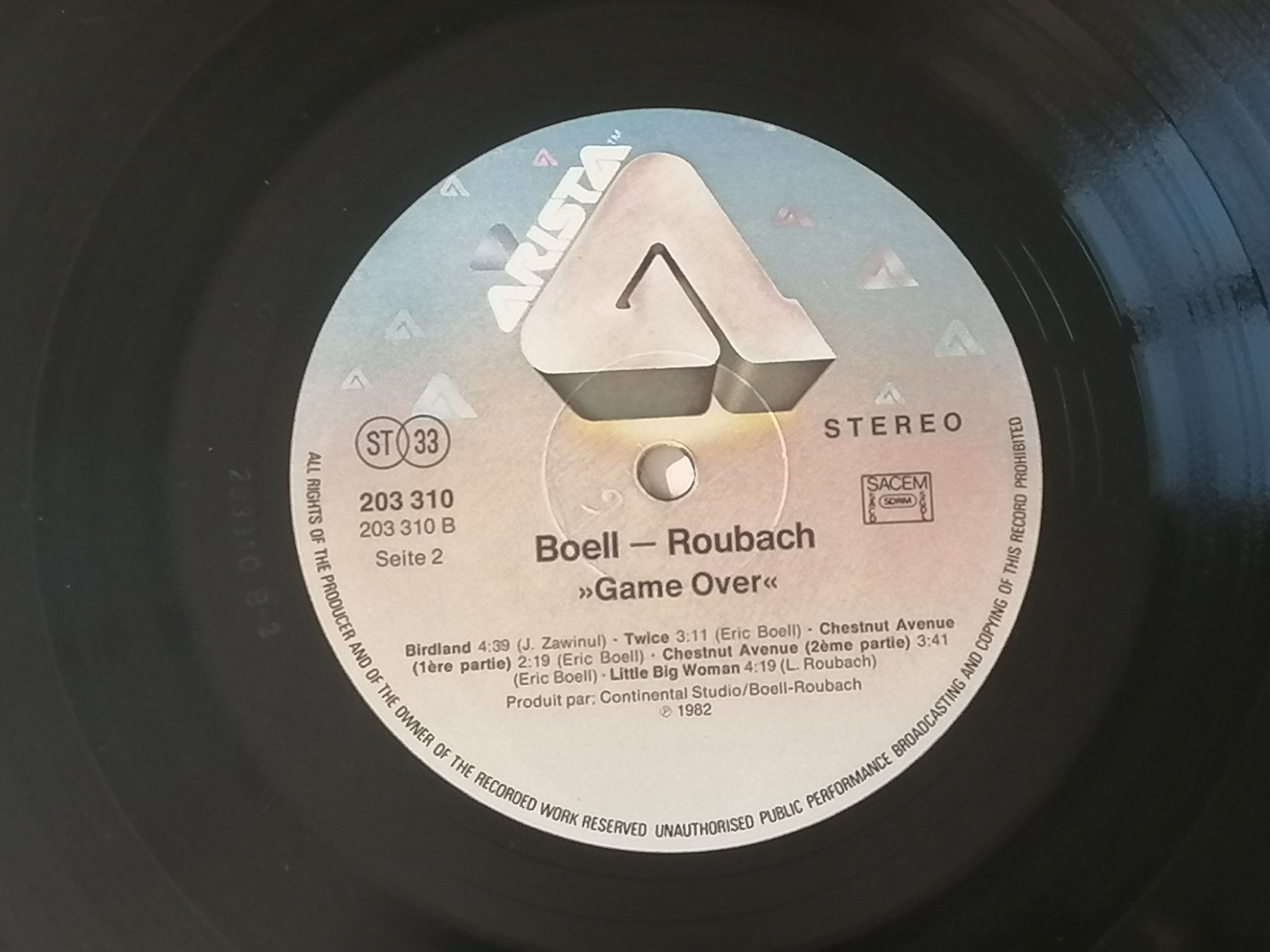 Schallplatten: Boell-Roubach – Game Over – Gebraucht aus Emmenbrücke von WintoWin 1