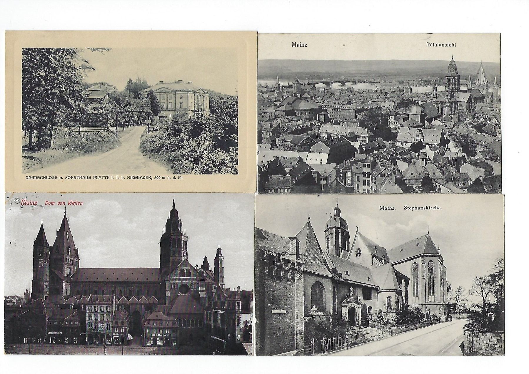 Cartoline postali: Deutsches Reich, 36 Ansichtskarten von Mainz 1910-1912 – Usato da Hinteregg venduto da McCharly01 3