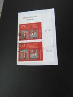 Zuschlagsmarke 175 Jahre Schweizer Briefmarken W115 mit Tabs