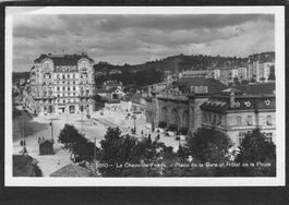 CP× NE La Chaux de Fonds,Place de la Gar