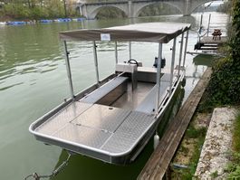 Motorboot Fischerboot Aluminium